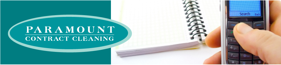 contact Paramount Contract Cleaning